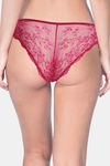 Amante Low Rise Three-Fourth Bikini Panty - Red Obsession — thumbnail 3